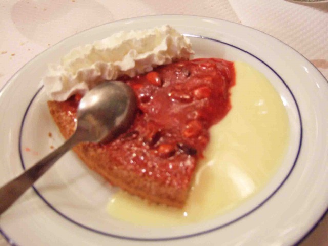 タルト・オ・プラリーヌ・ルージュ Tarte aux pralines rouges