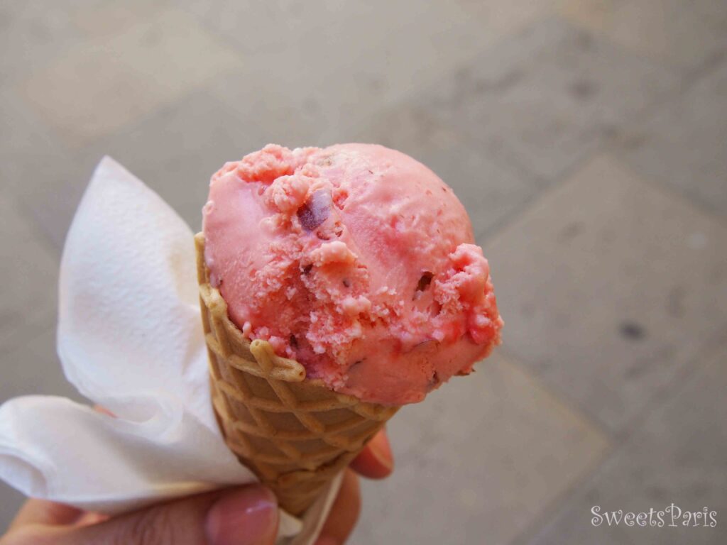 フランスのアイス glace