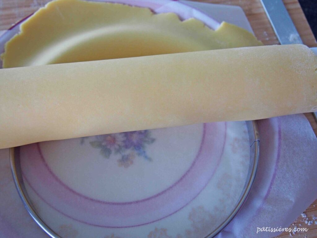 パートシュクレの敷き込み