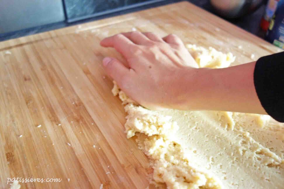 パートシュクレのレシピ Pâte sucrée