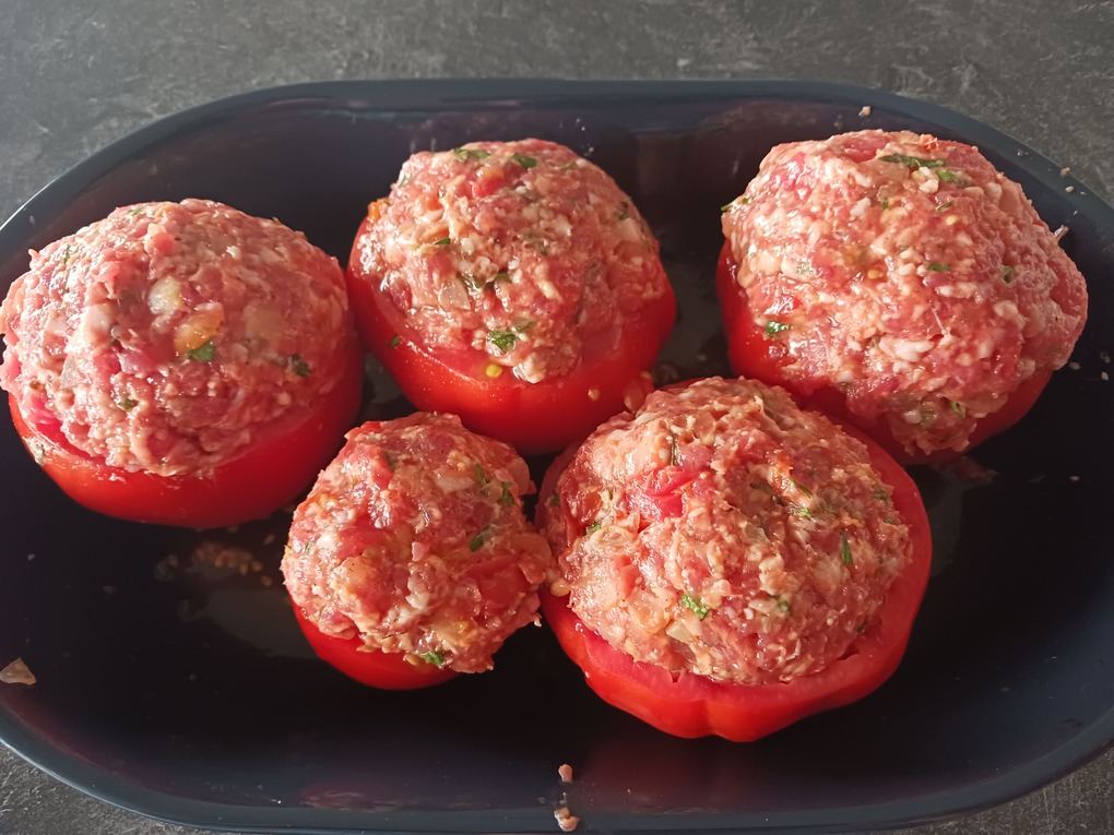 トマトファルシのレシピ Tomates farcies