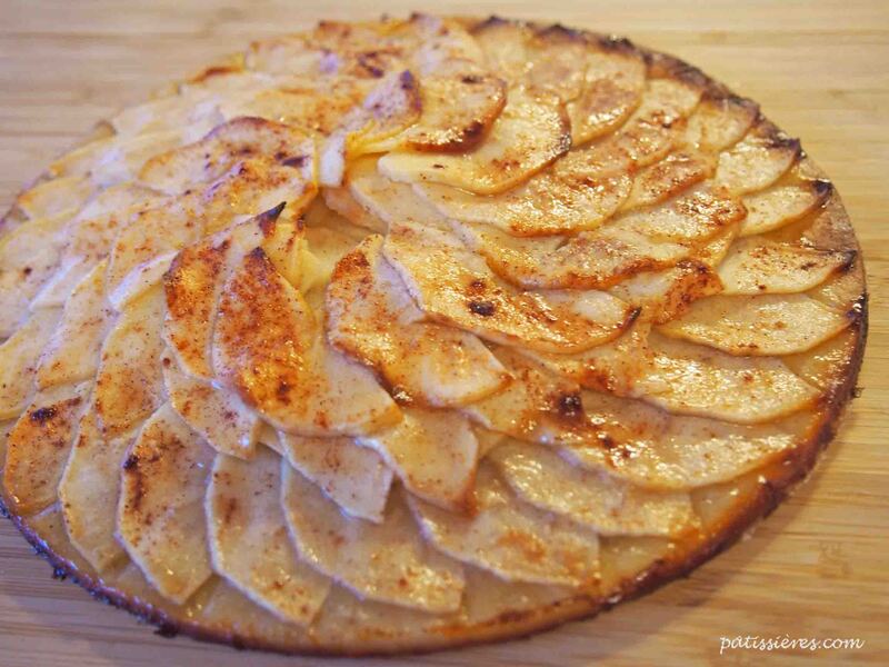 タルトオポム tarte aux pommes