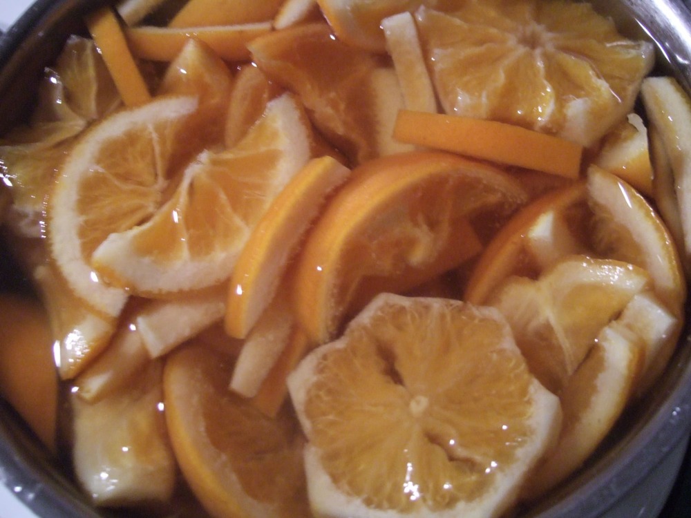 オレンジコンフィのレシピ