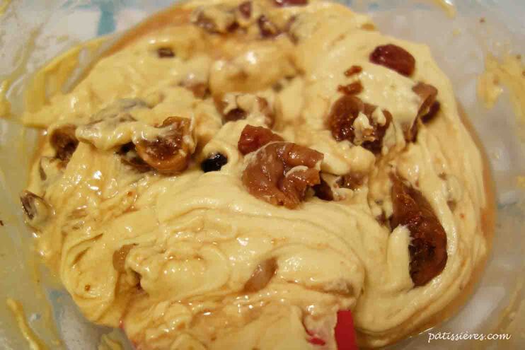 ブランデーに漬けたドライフルーツ入り しっとりパウンドケーキのレシピ