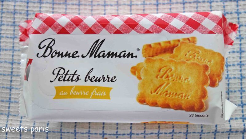 ボンママンのプチブール petit-beurre Bonne Maman