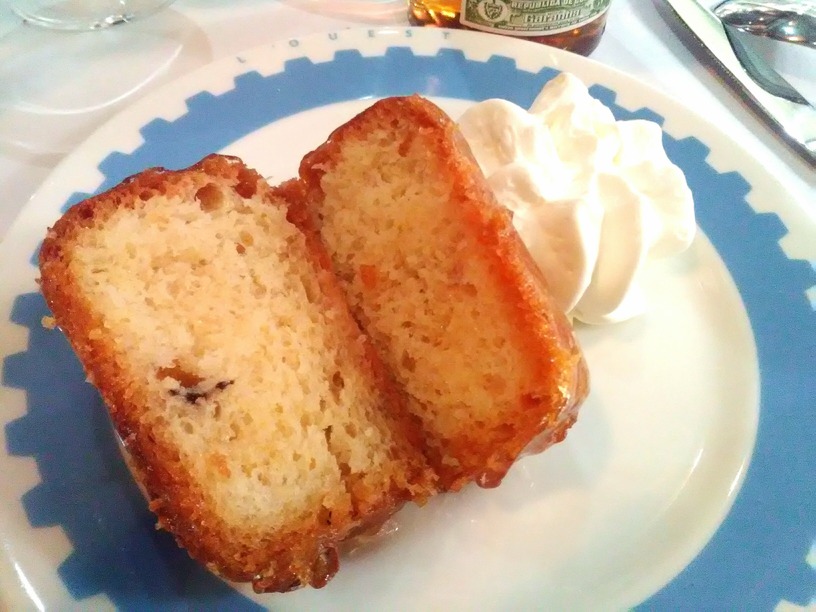ババオラム Baba au rhum
