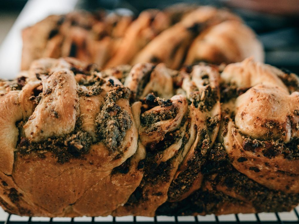チョコレートのバブカ babka