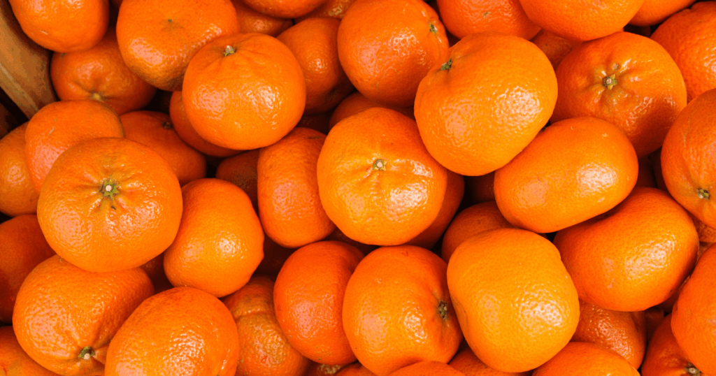 mandarine　マンダリンオレンジ、みかん