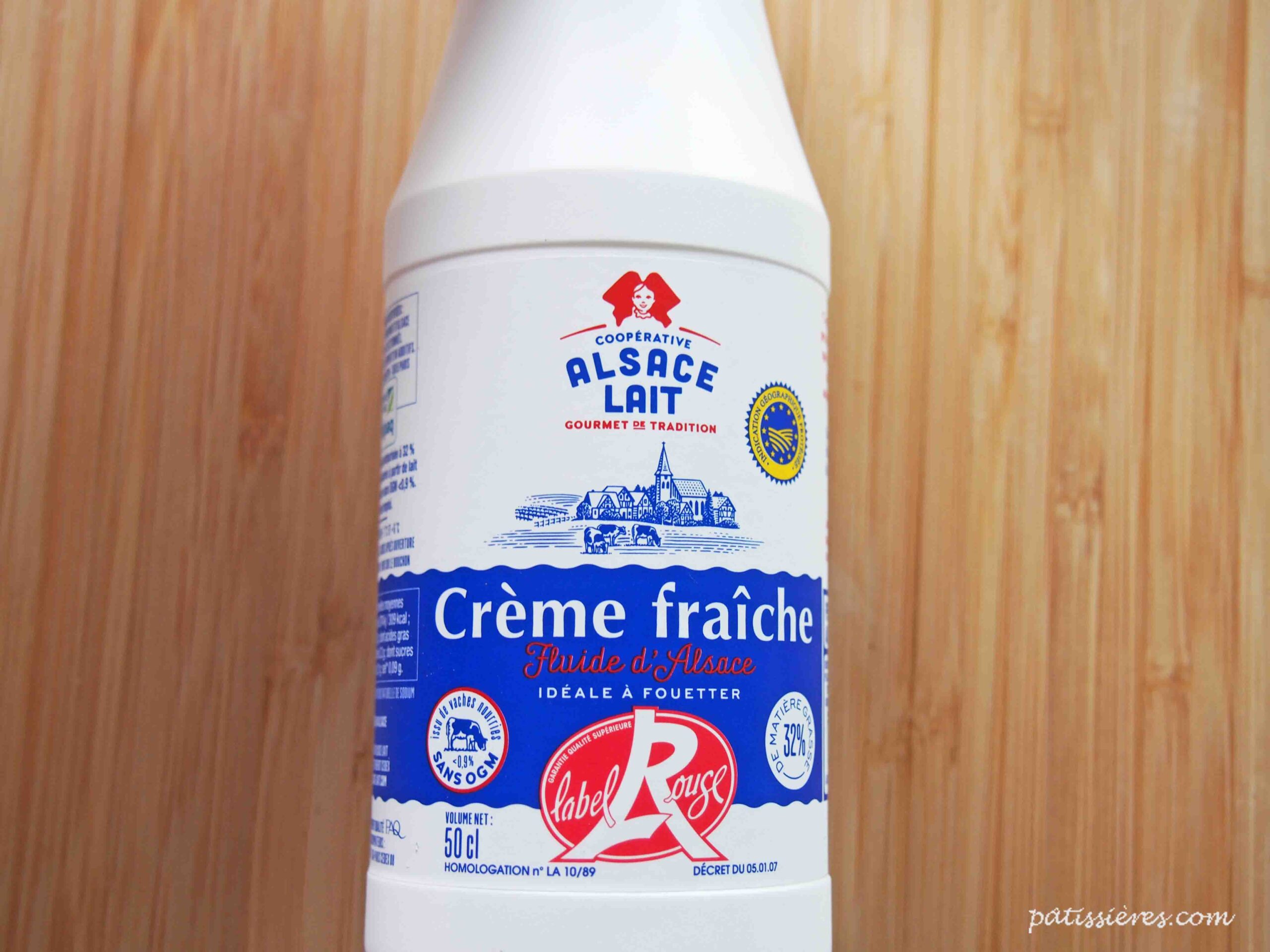 フランスの生クリーム