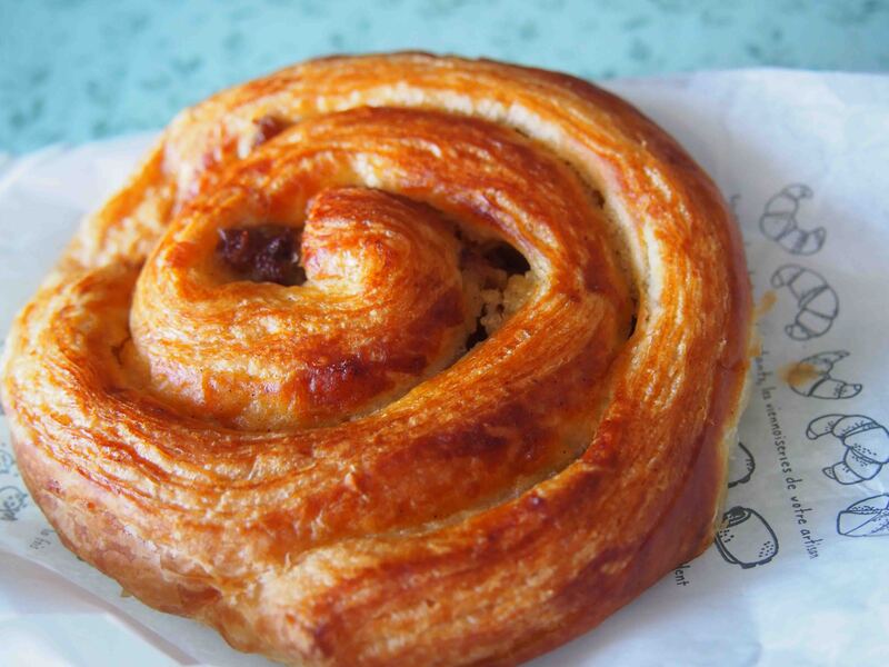 Pain aux raisins パン・オ・レザン、レーズンパン