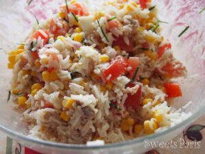 ライスサラダのレシピ