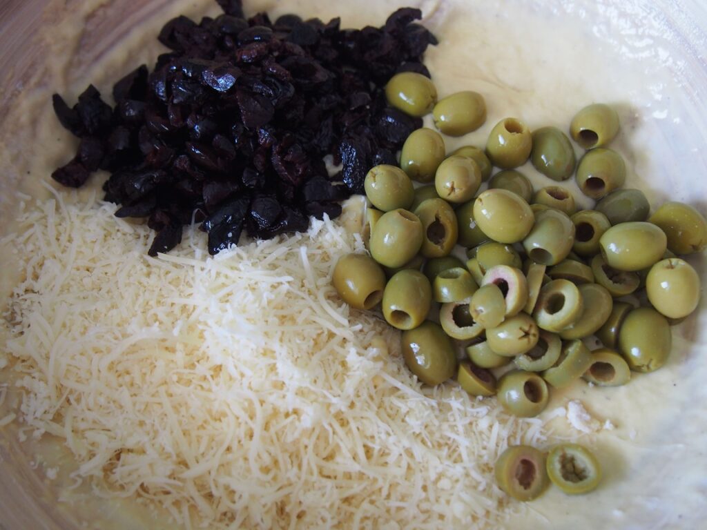 オリーブのケークサレ レシピ