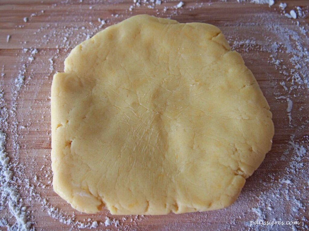 パートシュクレの敷き込み 