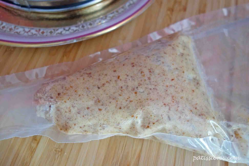 フランジパーヌの出来上がり