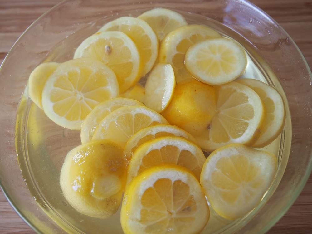 レモンコンフィのレシピ（2日目）