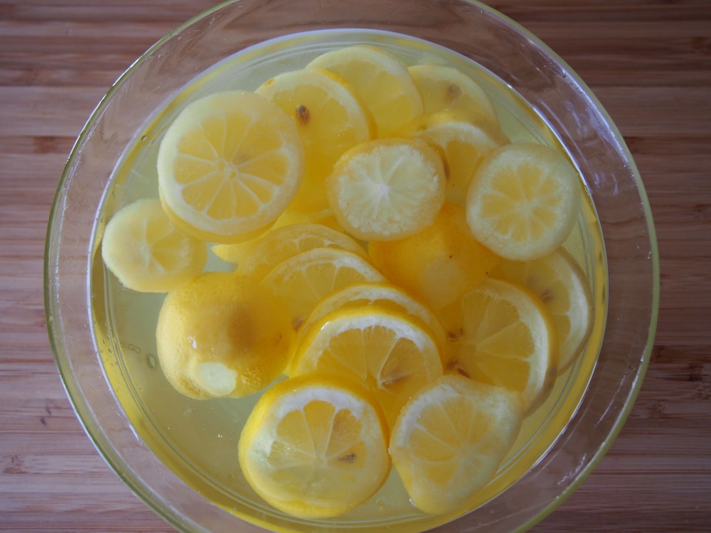 レモンコンフィのレシピ（３日目）
