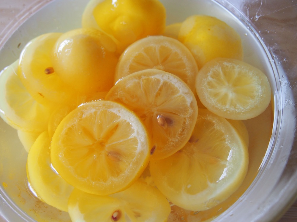 レモンコンフィのレシピ（５日目）