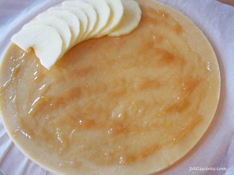 タルトオポム tarte aux pommes