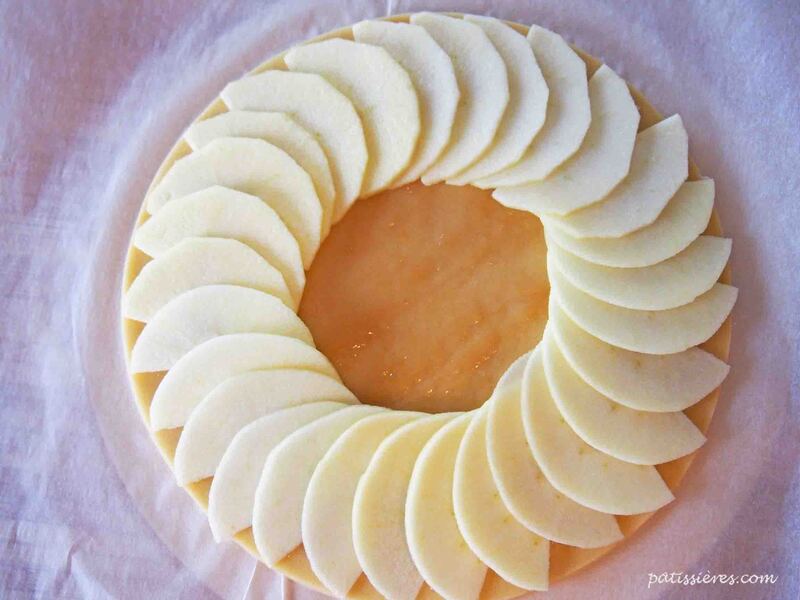 タルトオポム tarte aux pommes