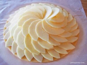 タルトオポム tarte aux pommes